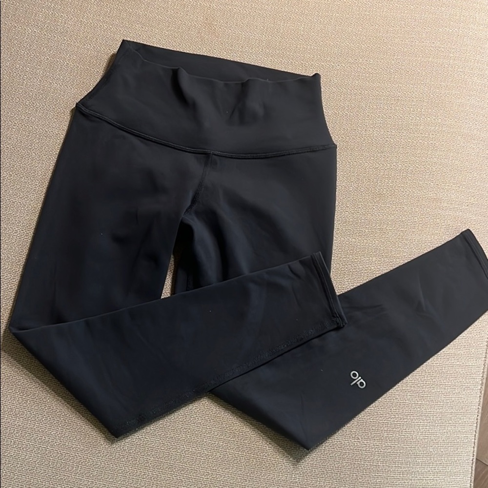 ALO anthracite airbrush 7/8 legging